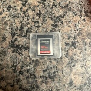 Sandisk 128GB Extreme PRO CFexpress card
